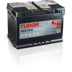 Tudor TA770. Car battery Tudor 77Ah 12V 